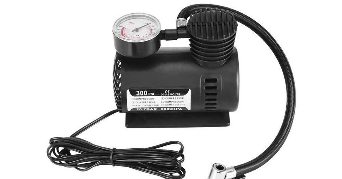 12V Car Electric Mini Air Compressor 300PSI