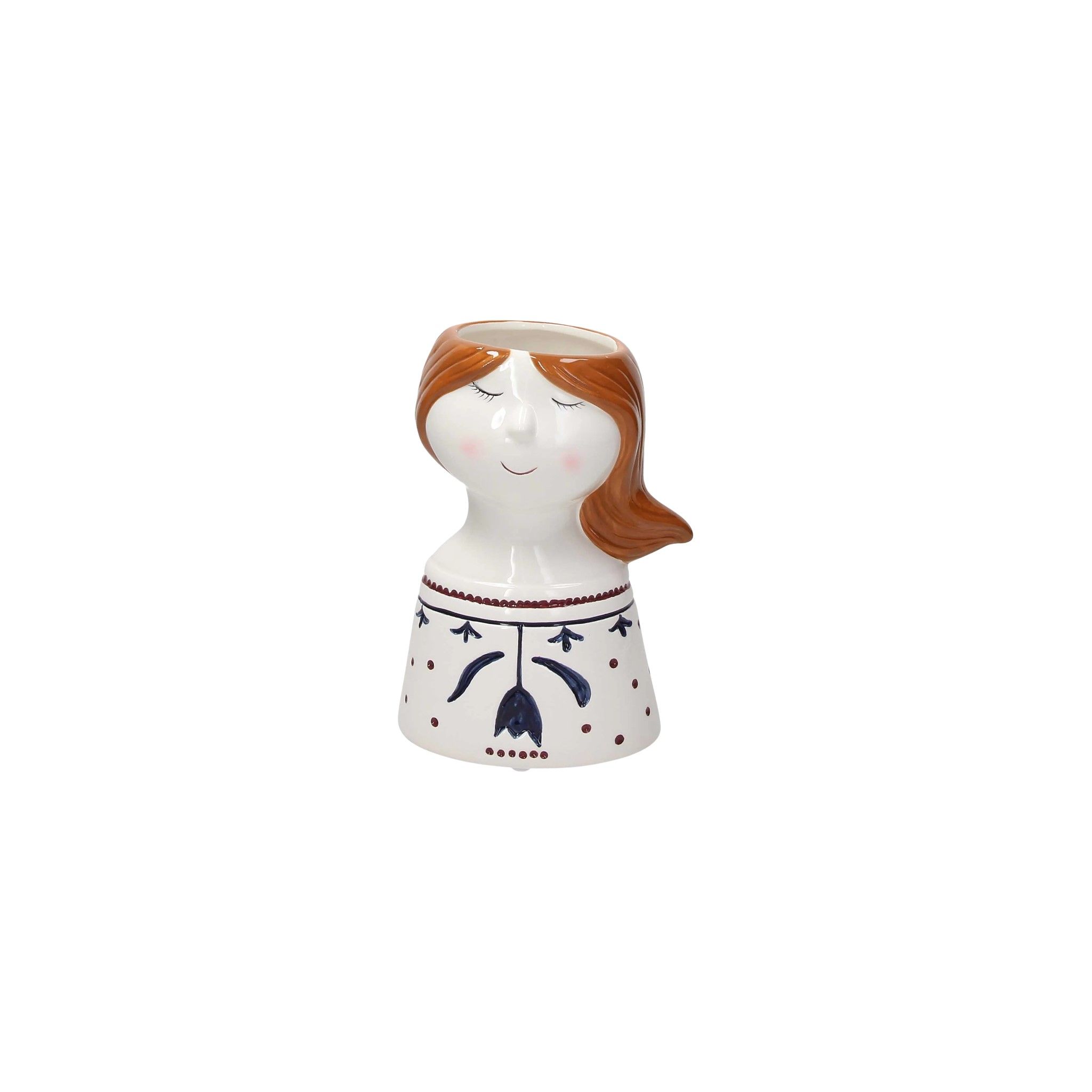 Andrea Fontebasso Cer-Amica Anacu Woman Vase 31cm H