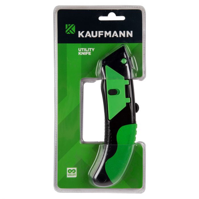 Kaufmann - Utility Knife H/D W/Blades - 2 Pack