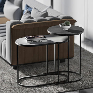 Mosaic Nesting Side Table - Fine Living