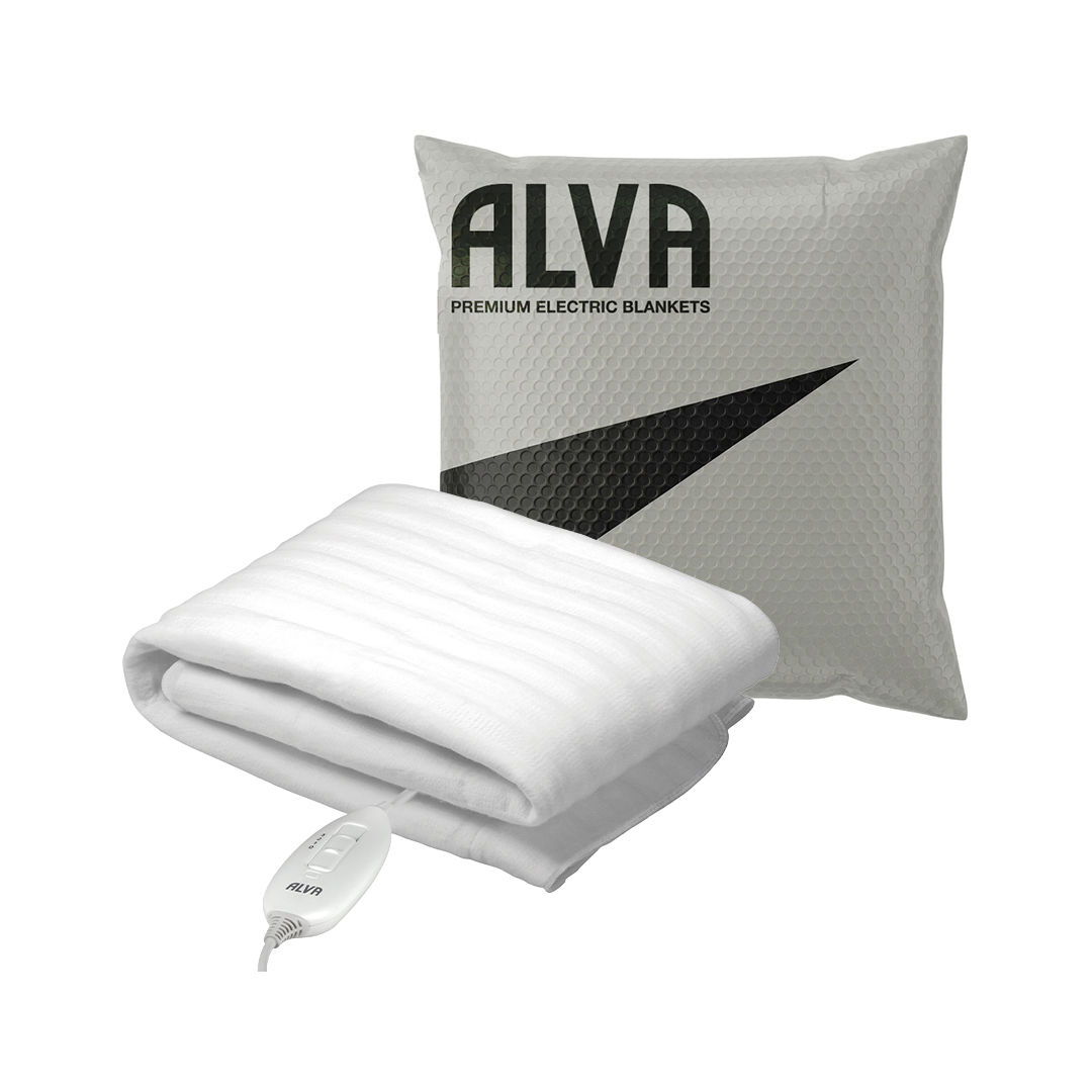 ALVA Single Tie-Down Electric Blanket 75x150 Single Controller 12 Month Warranty