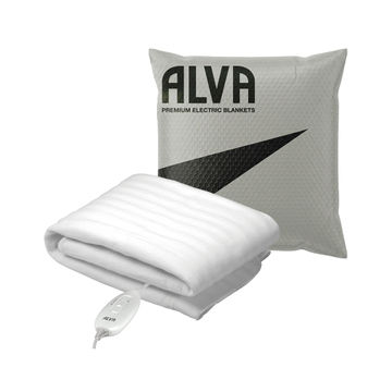 ALVA Single Tie-Down Electric Blanket 75x150 Single Controller 12 Month Warranty