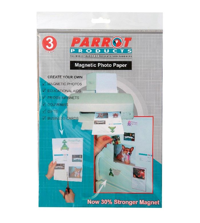 Magnetic Flexible Photo Paper A4 (3 Sheets)