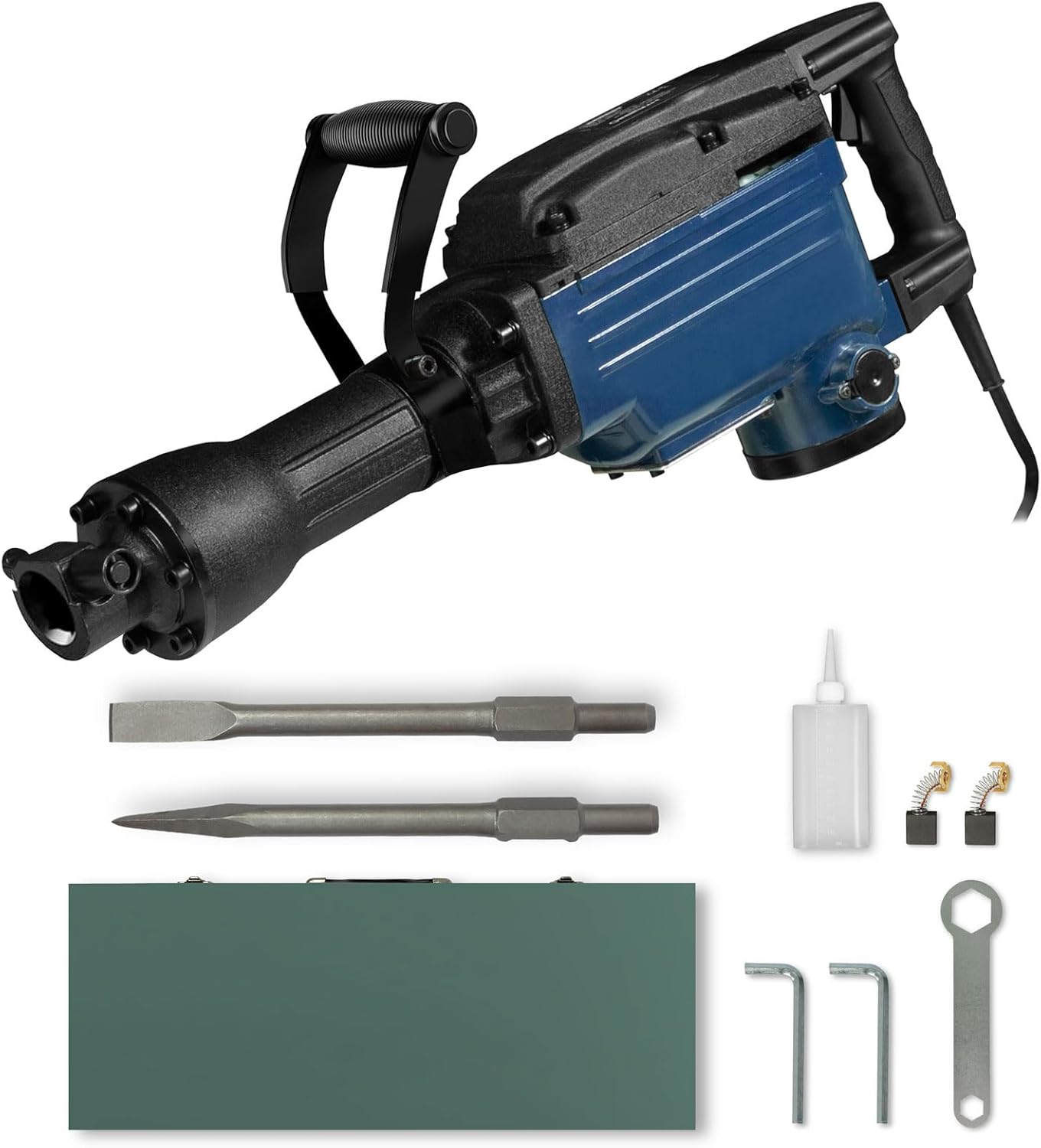 EBERTH 1600W Demolition Hammer — Heavy-Duty Electric Chipping Hammer