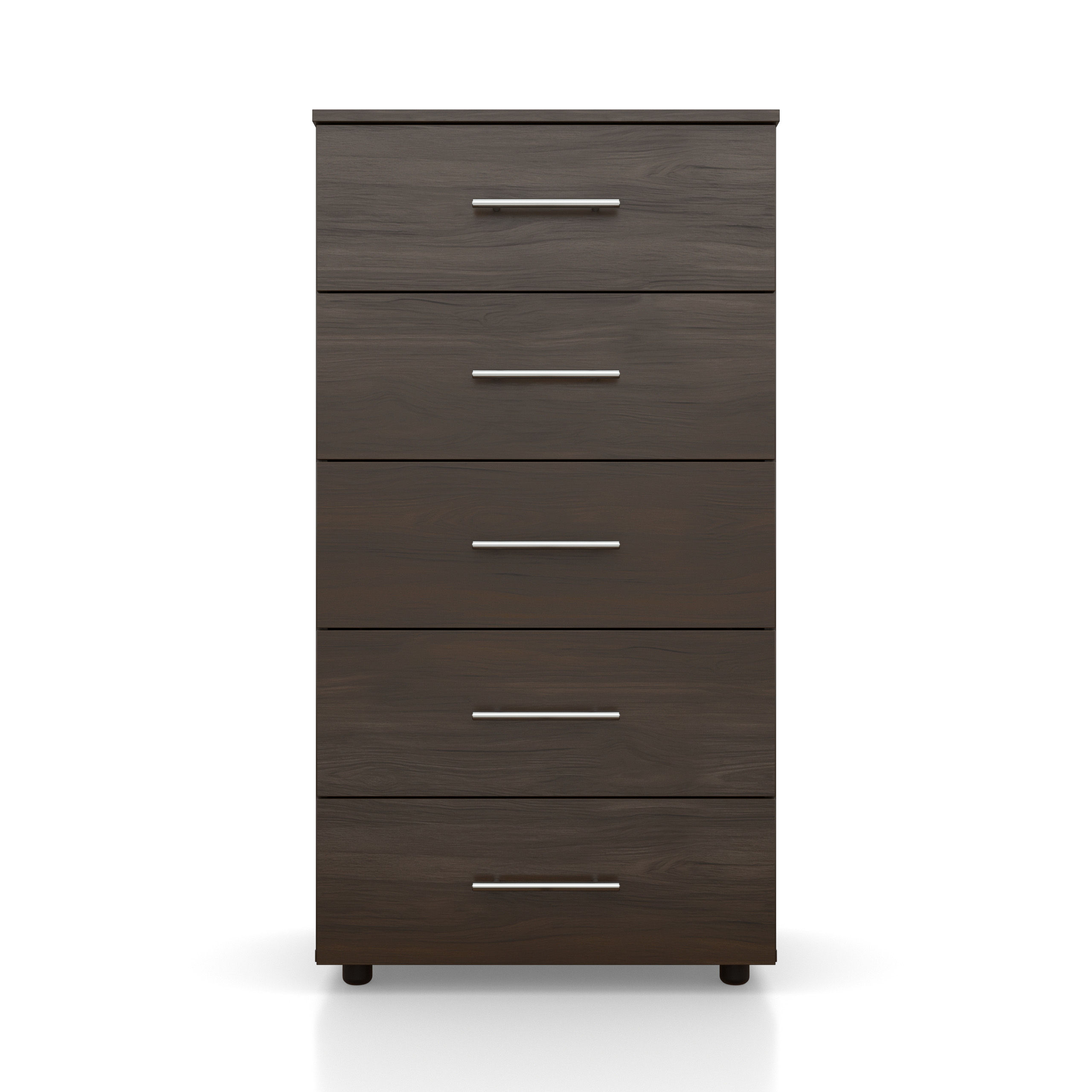 BAM! Oslo Tall Chest of Drawers - Imbuia