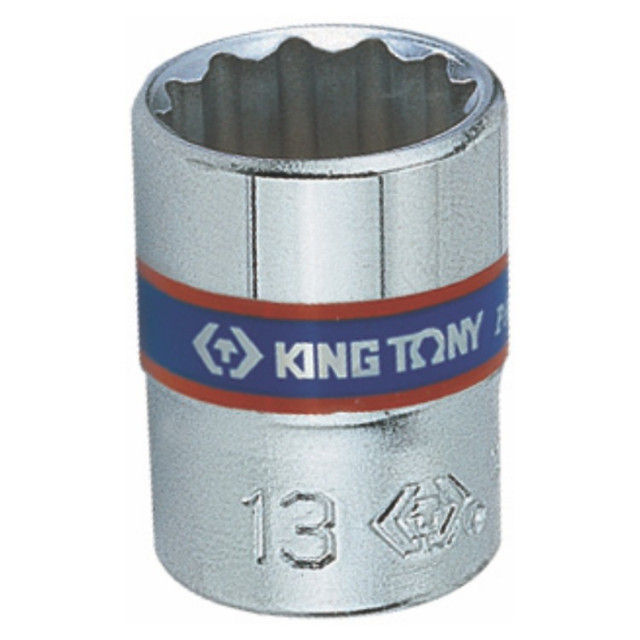 King Tony - Socket Standard 1/4" X 14mm 12P - 2 Pack