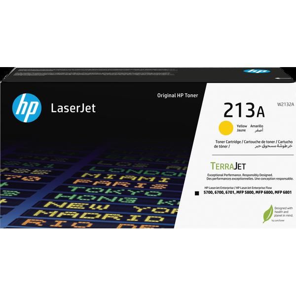 HP 213A YELLOW ORIGINAL LASERJET TONER CARTRIDGE
