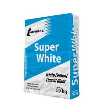 LAFARGE WHITE CEMENT 52.5R 50KG
