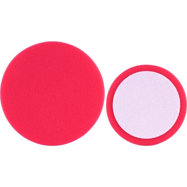 Foam Pad Hook And Loop Red Sponge 150Mm 6" Ultra Finishing