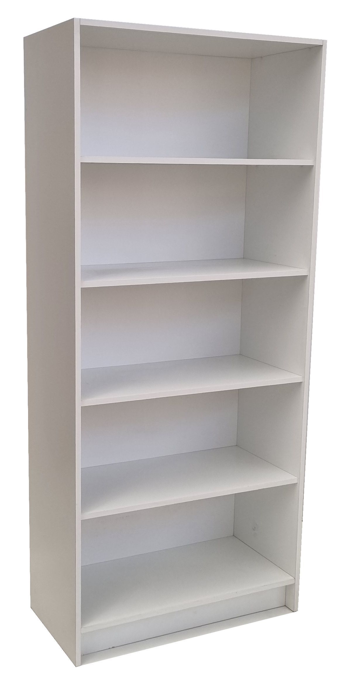 Oxford 5 Shelf Book / Filing Unit 60cm - White