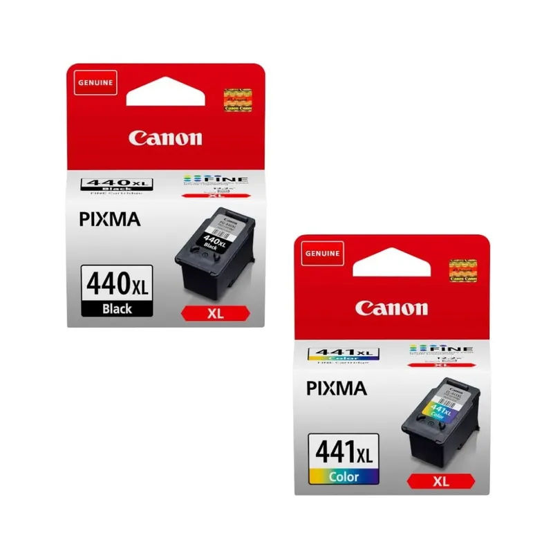 Canon 440XL Black and Canon 441XL Tri Colour Original Ink Cartridge Multipack - 440XL/441XL