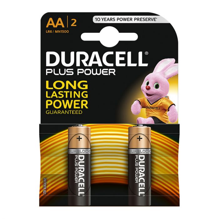 Duracell - Battery Plus Aa 2Pack - 3 Pack