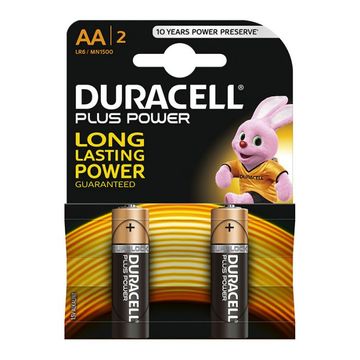 Duracell - Battery Plus Aa 2Pack - 3 Pack