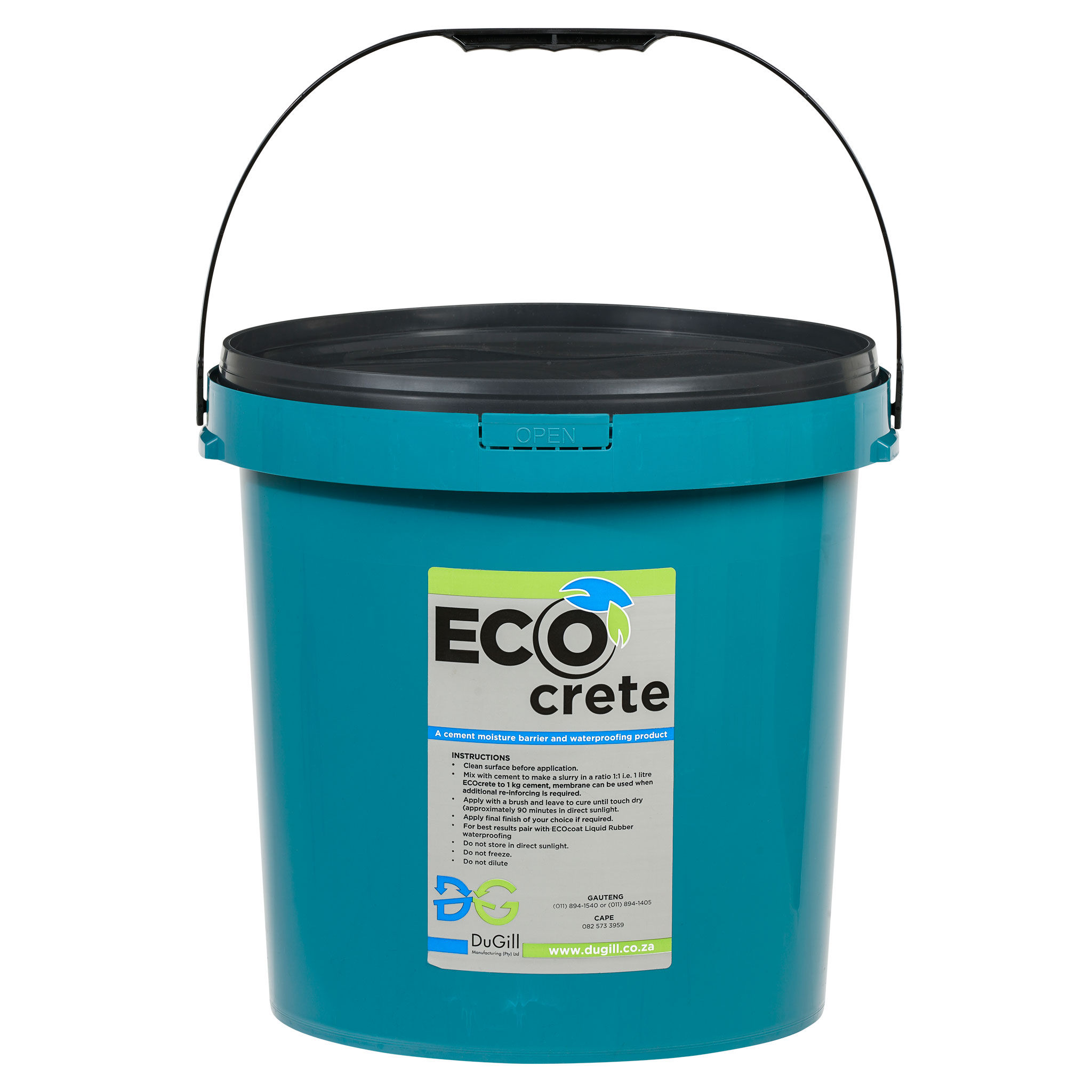 EcoCrete Concrete/Cement Waterproofing Repairs 20L