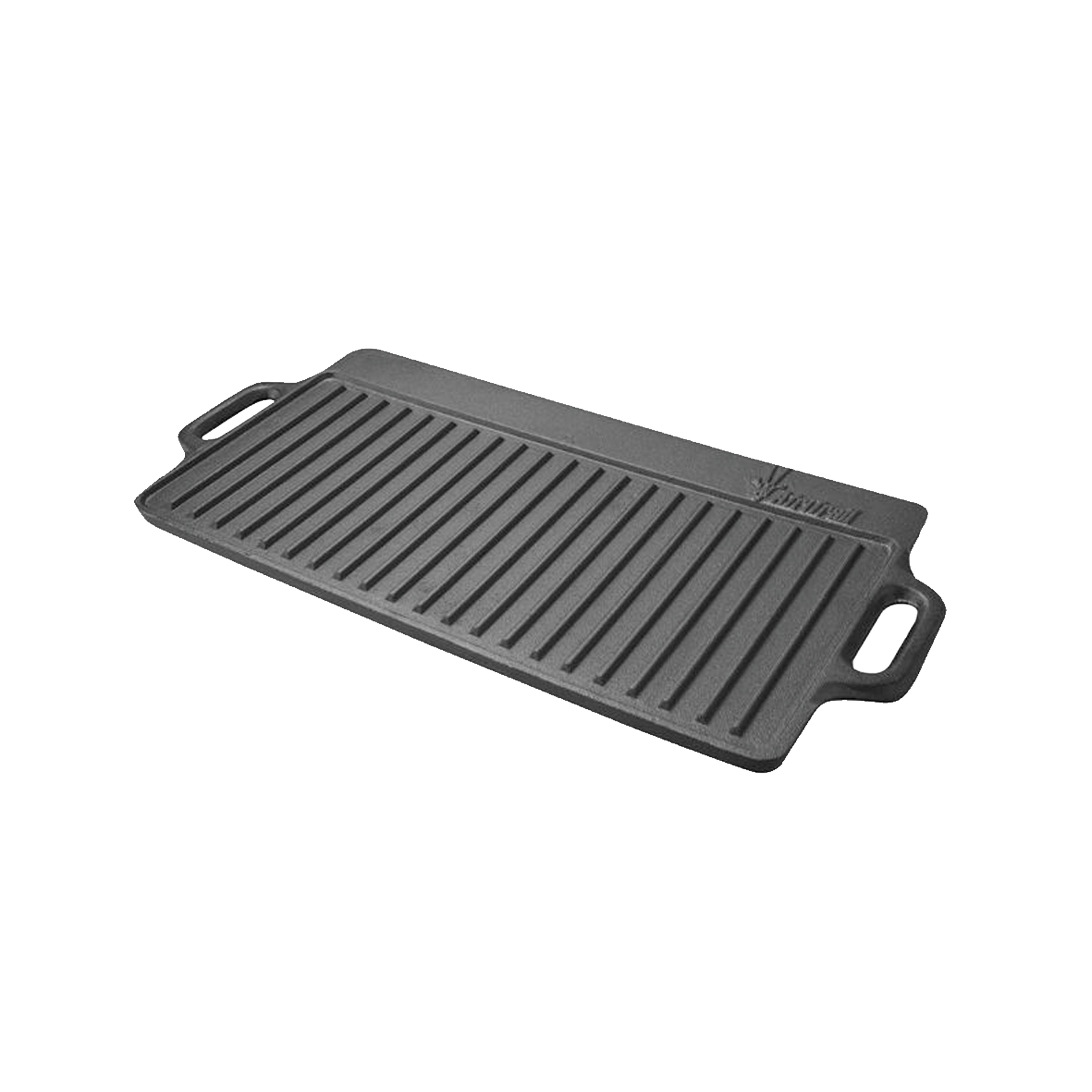 AfriTrail Cast Iron Dual BBQ Griddle Pan
