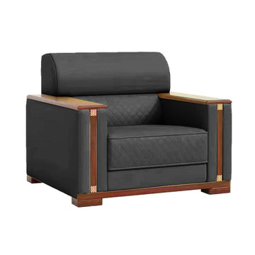 GOF Furniture – Caleb Armchair Sofa, Black