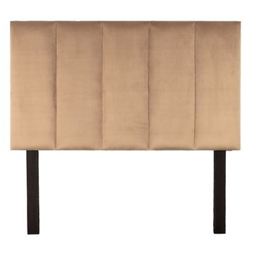 Taylor Headboard - Beige Velvet - Double