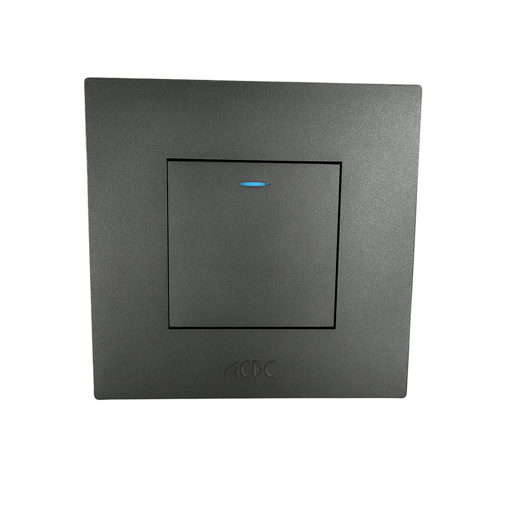 ACDC - White Orion 3x3 1-Lever 1-Way Switch (Pre-Assembled)