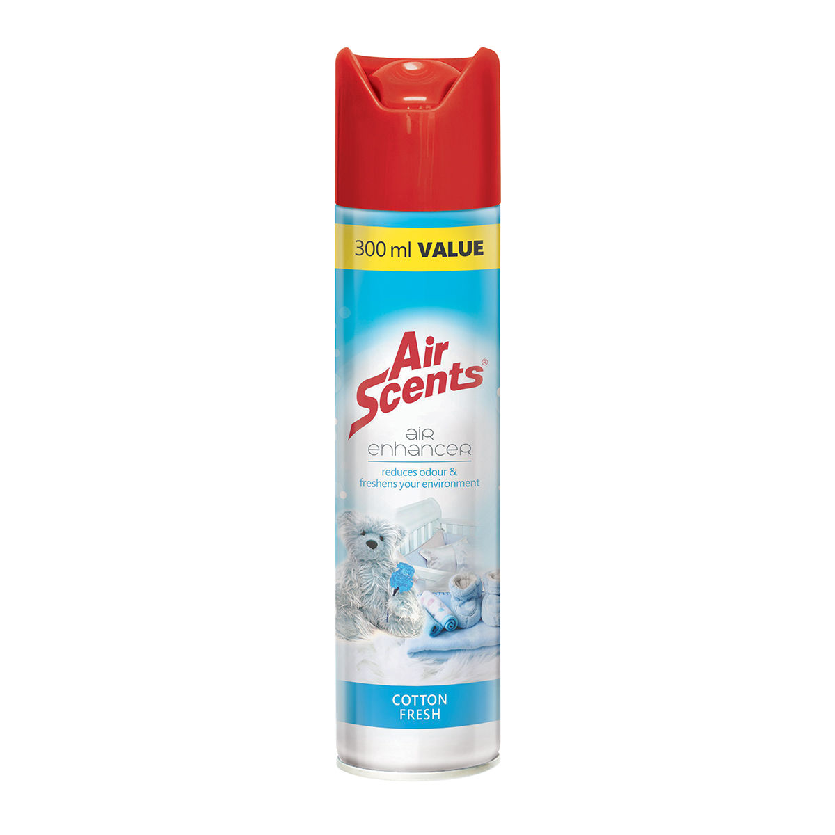 AIR SCENTS AIR ENHANCER EXTRA VAL COTTON FRESH 300ML