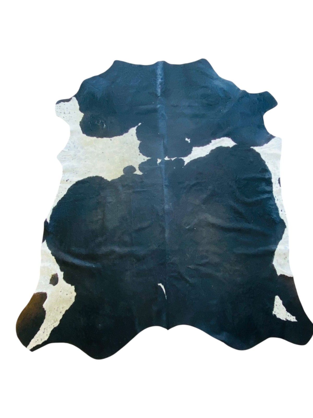 Nguni Black and White Cow Hide Rug