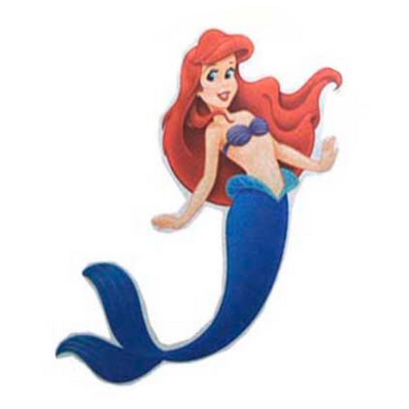 Printed Pool Motif on Tissue Paper - Happy Mermaid Approx. 114cm x 80cm