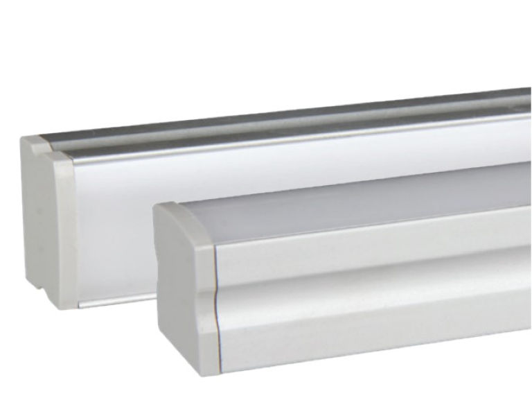 ALUMINUM EXTRUSION & LENS (17X15.5X3000 MM)