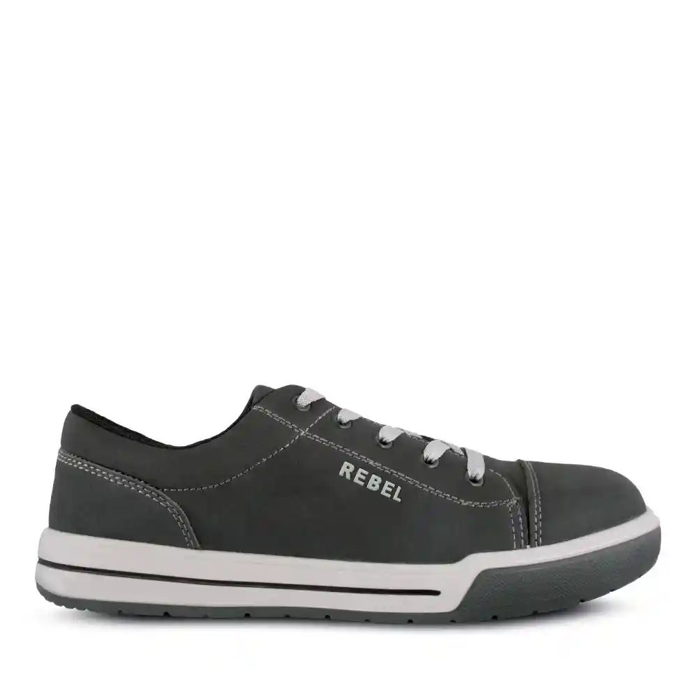 Rebel Lo Top Safety Shoes - Grey - UK 10