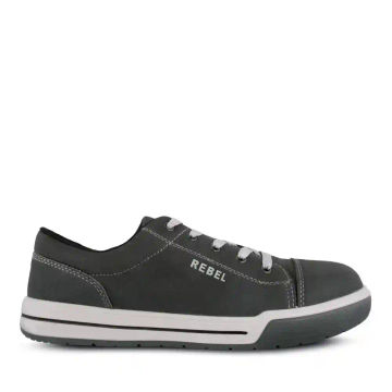 Rebel Lo Top Safety Shoes - Grey - UK 10