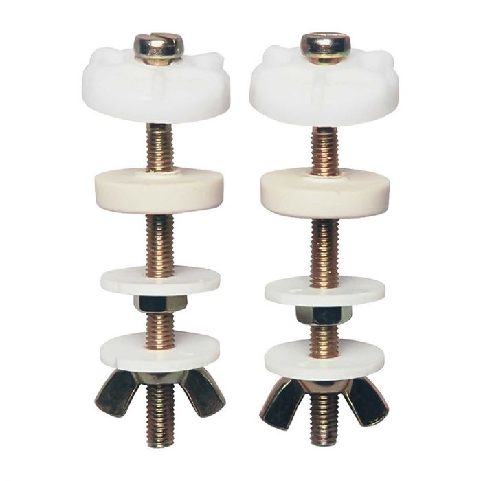 Wirquin - Cistern Coupling Bolt Set M21 - Bowl Fastening - Bulk Pack of 6