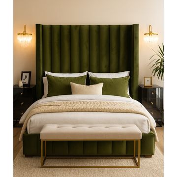 Paris Headboard And Base King- 183cm Base & 280cm Headboard