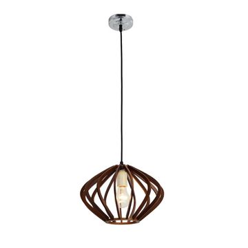 Vividitto - Endive Wooden Slat Dome Pendant