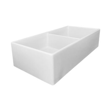 Double Butler Polished White
