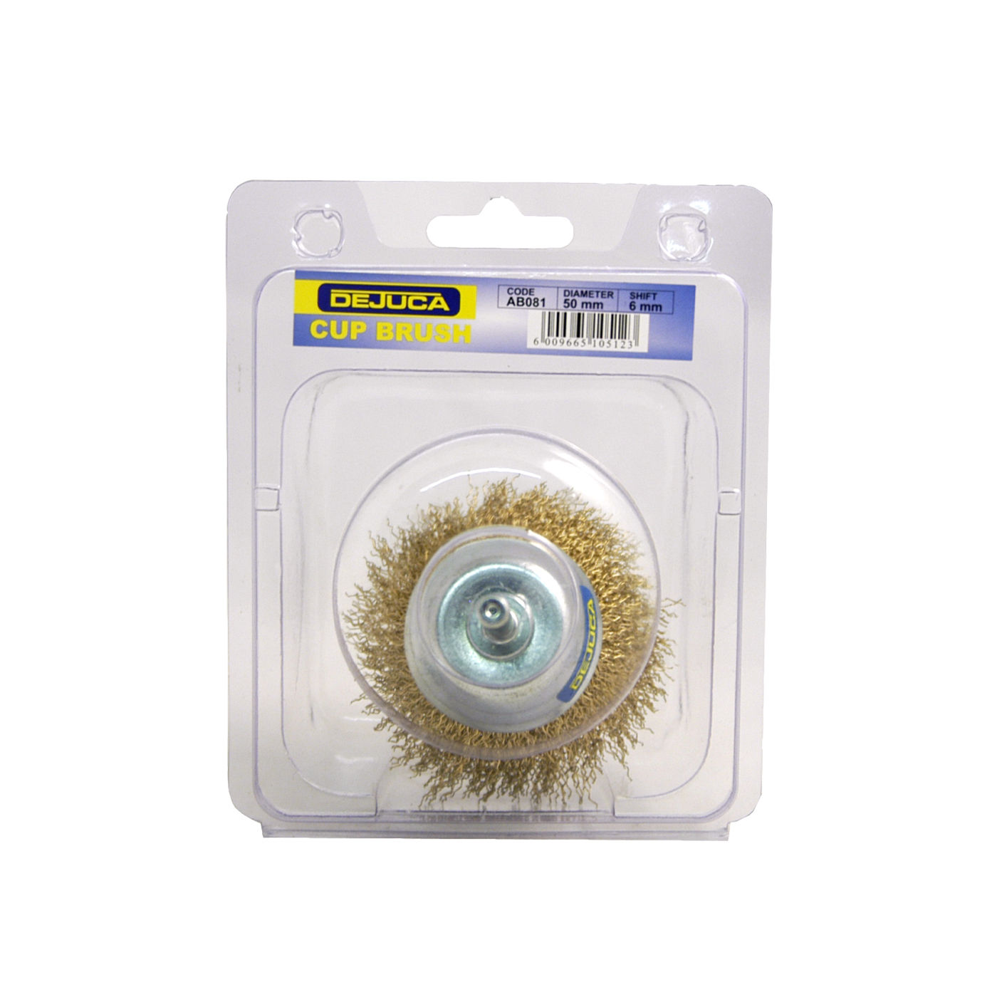 Dejuca - Wire Cup - Brush - 50mm - 6mm - Arbor - 5 Pack