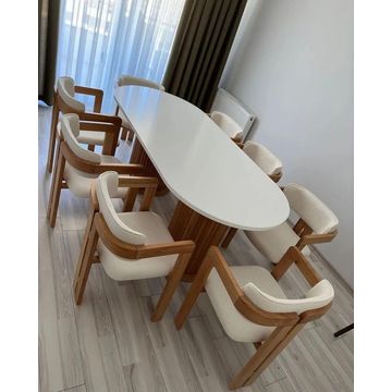 Ash 8 Seater Dining Set