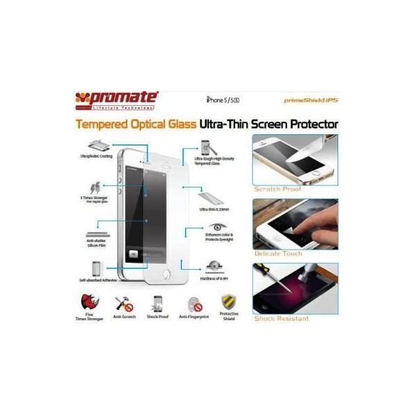 Promate Primeshield.Ip5 Premium Ultra-Thin Tempered