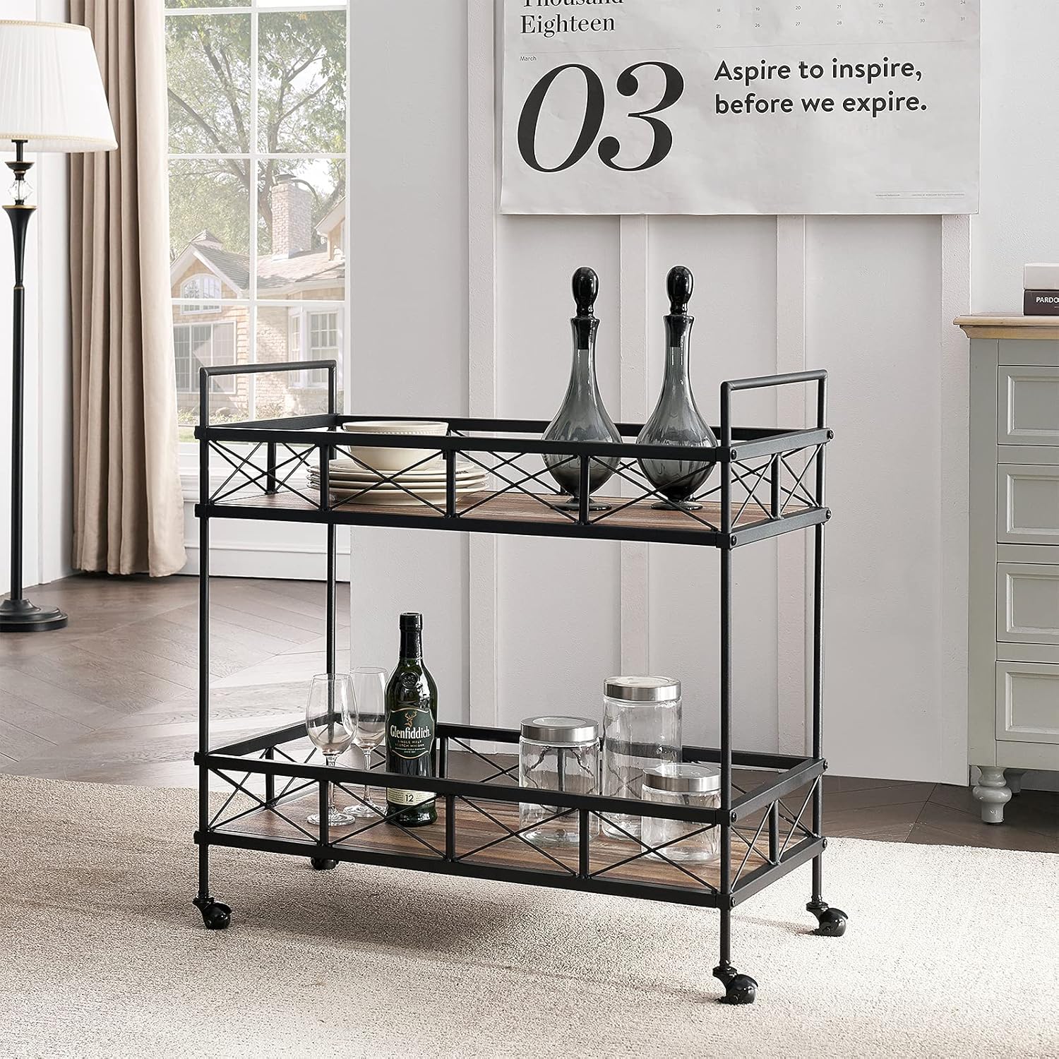 Sierra Serving Trolley/Cart