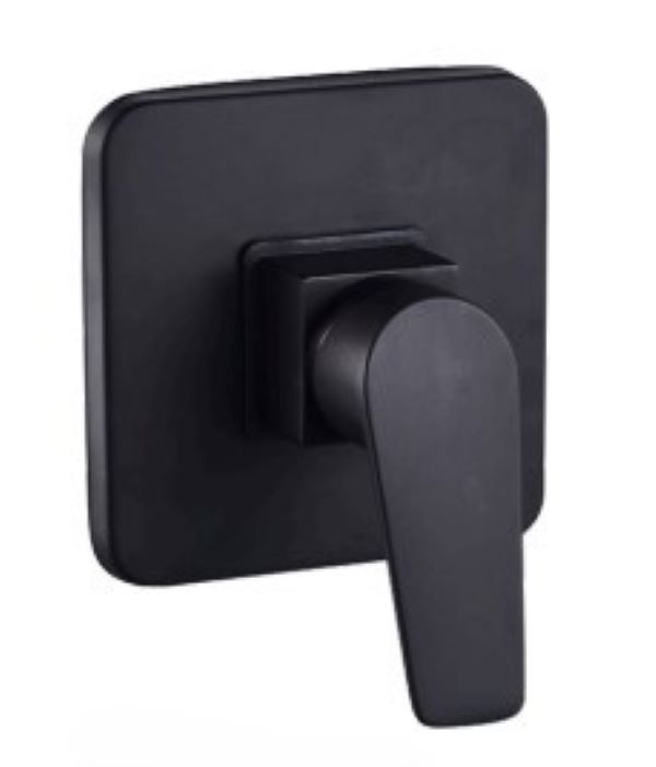 SHOWER MIXER - SINGLE LEVER MATT BLACK TURBO (RELISH)