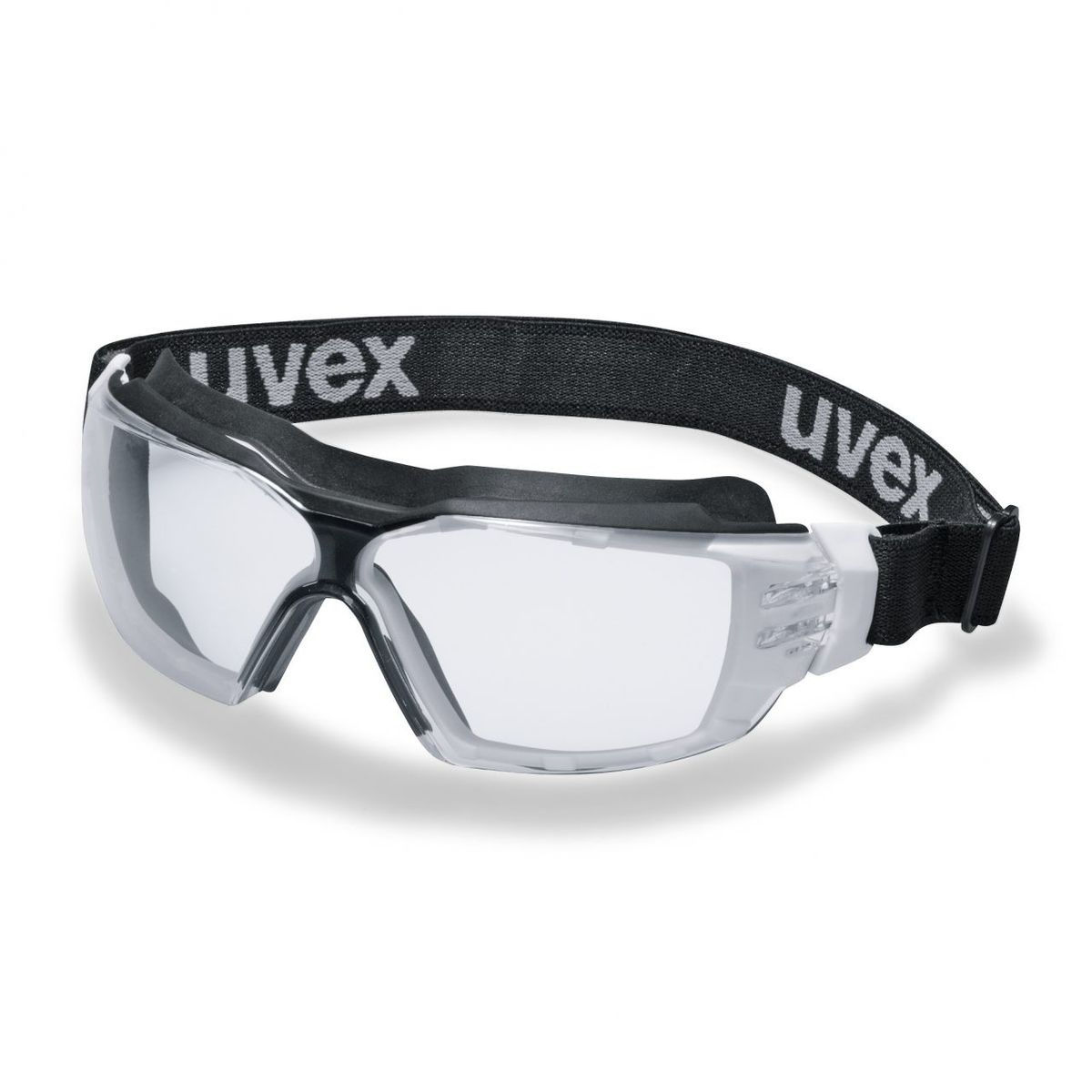 uvex pheos cx2 sonic Safety goggles - Black-Clear