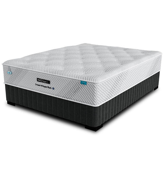 Restonic iDream, Dream Whisper Plush, Base and Mattress- Queen | LEROY ...