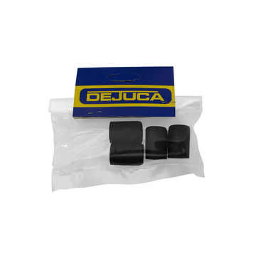 Dejuca - Round - Rubber - Ferrules - 12mm - 4/pkt - 3 Pack
