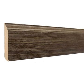Skirting Country Oak MDF Wrapped 80mm x 14mm x 2400mm