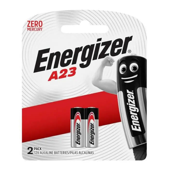 Energizer Alkaline Battery, A23, 2 Pieces