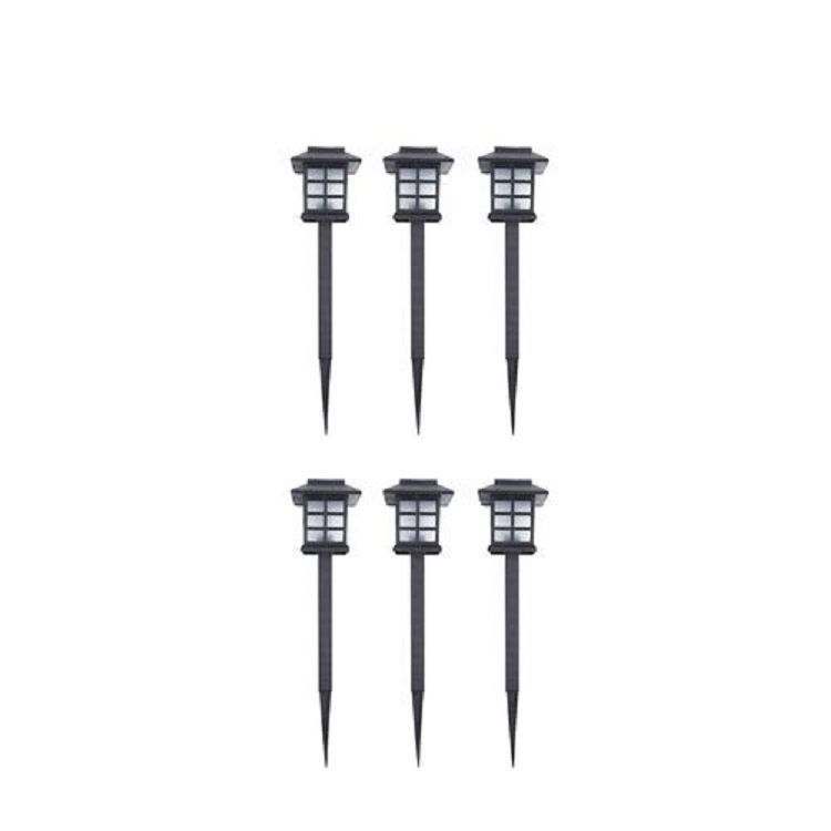 Solar Power LED Garden Light - 6 Pack