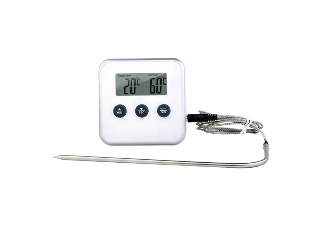 Multifunction Digital Grill Braai Oven Meat Thermometer and Timer