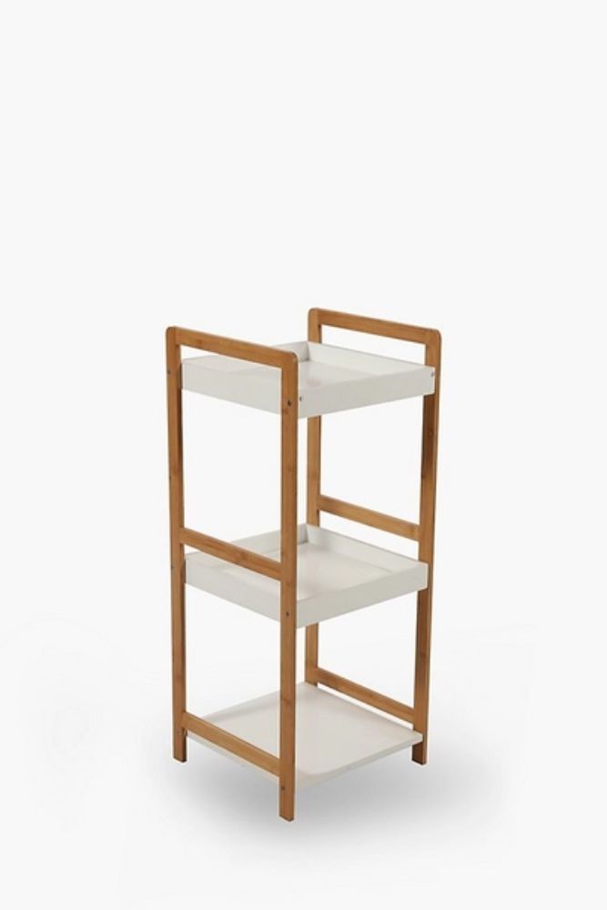 BAMBOO 3 TIER SHELF SMALL 30 29 72 cm Compact Functional Storage