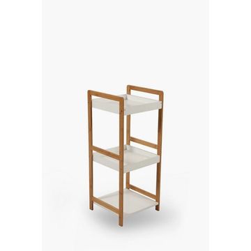 BAMBOO 3 TIER SHELF SMALL 30 29 72 cm Compact Functional Storage