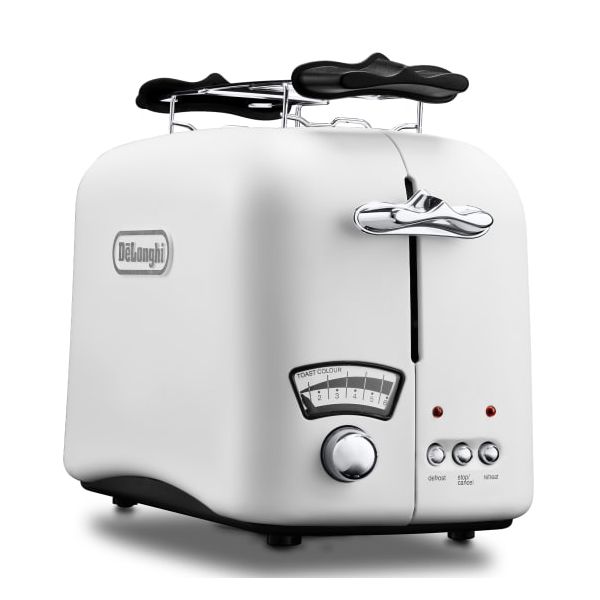 DeLonghi Argento 2 Slice Toaster White TP ZA DL CT021.W1