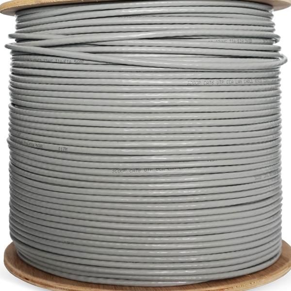Scoop 500M Drum Cat6 Cca Utp Cable