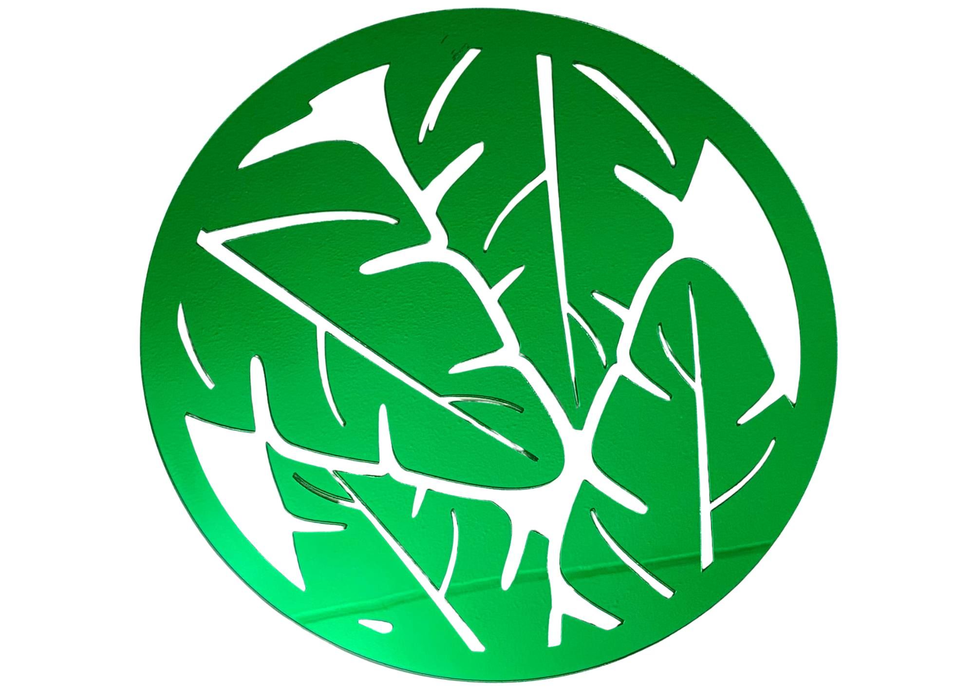 3-Piece Monstera Mirror Wall Art