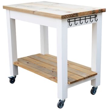 AndreCor Butcher Block / Kitchen Island on Wheels